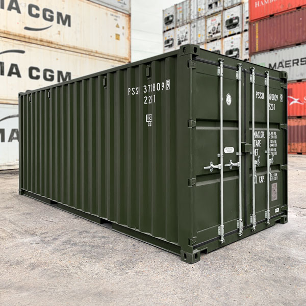 Dry van containers, New and used containers