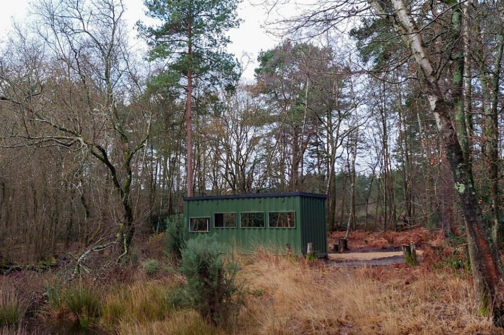 Shipping Container Conversion Container Bird Hide