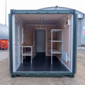 Racking & shelving - Container Workshop for Forest Research