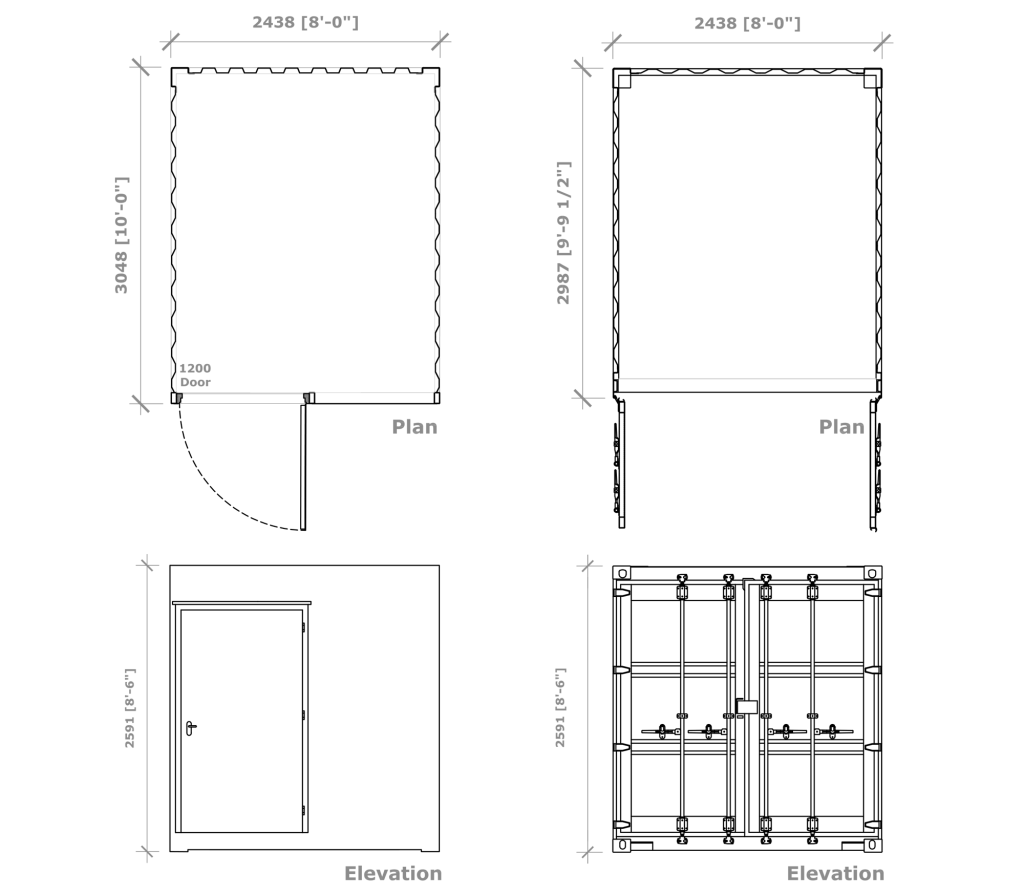 10ft Stores CAD
