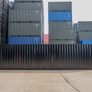 Used 40ft High Cube Container - Used 40ft High Cube Container in Black Colour