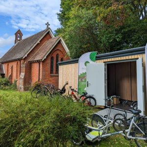 Container cladding - 40ft Storage with Cladding