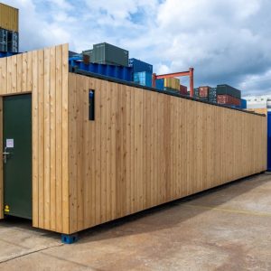 Container cladding - 40ft Storage with Cladding