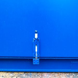 Multidoor Solution – 4x Doors - 20ft 4x door multidoor solution in blue colour.