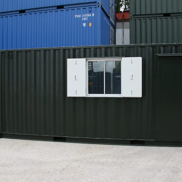 20ft Split Office/Store - 20ft Office/Store