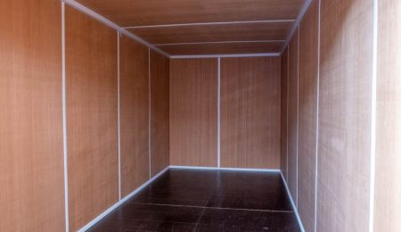 Shipping container ply lining
