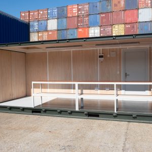 20ft Open Sider Container Bar