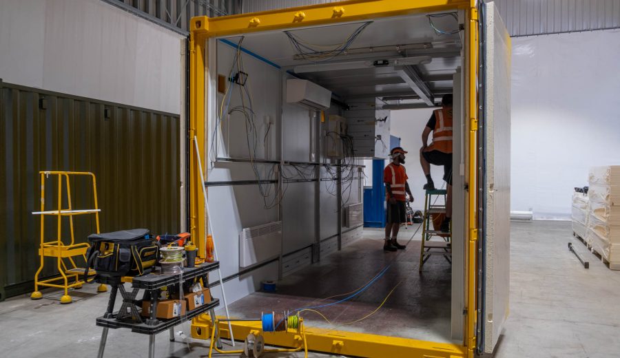 20ft High Cube Double Door wiring