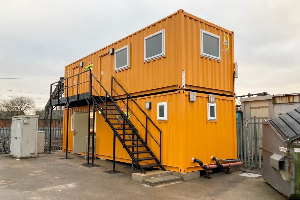 40ft container office stacked