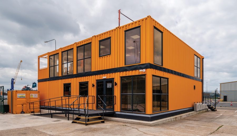 Our New Shipping Container Offices and Workshop