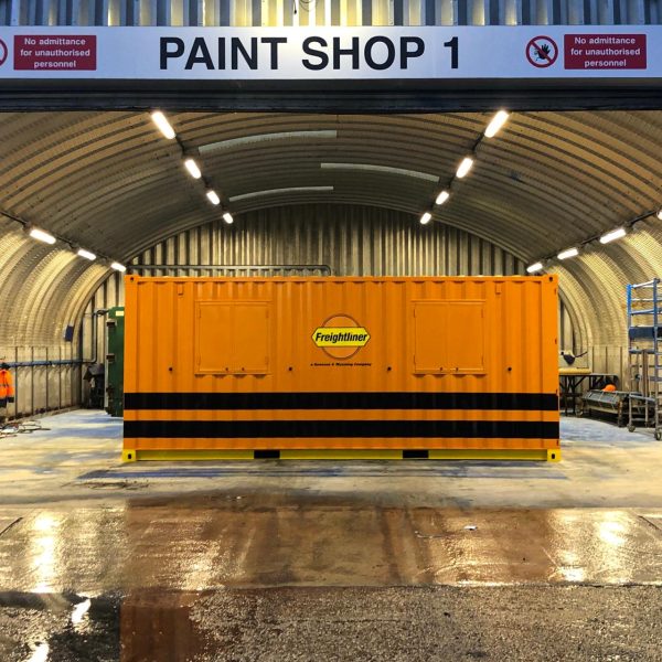 Paint & decal - 20ft Branded Container