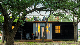 converted shipping container