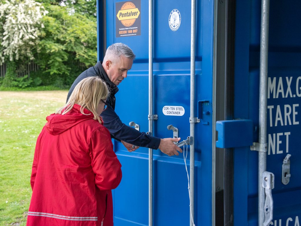 Pentalver Container Sales and Conversions Container Donation