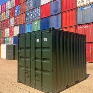 10ft Fabricated Store (ex Second hand container shell – SOU 237) - 10ft Fabricated Store (ex second hand container shell)