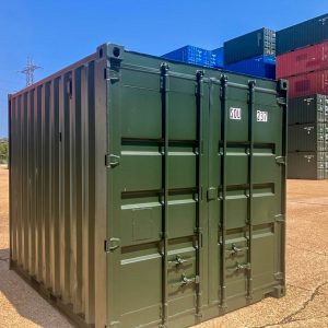 10ft Fabricated Store (ex Second hand container shell – SOU 237)