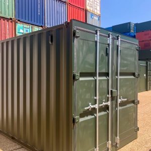 10ft Fabricated Store (ex New Build Container Shell – SOU241) - 10ft Fabricated Store (ex New Build Container Shell)